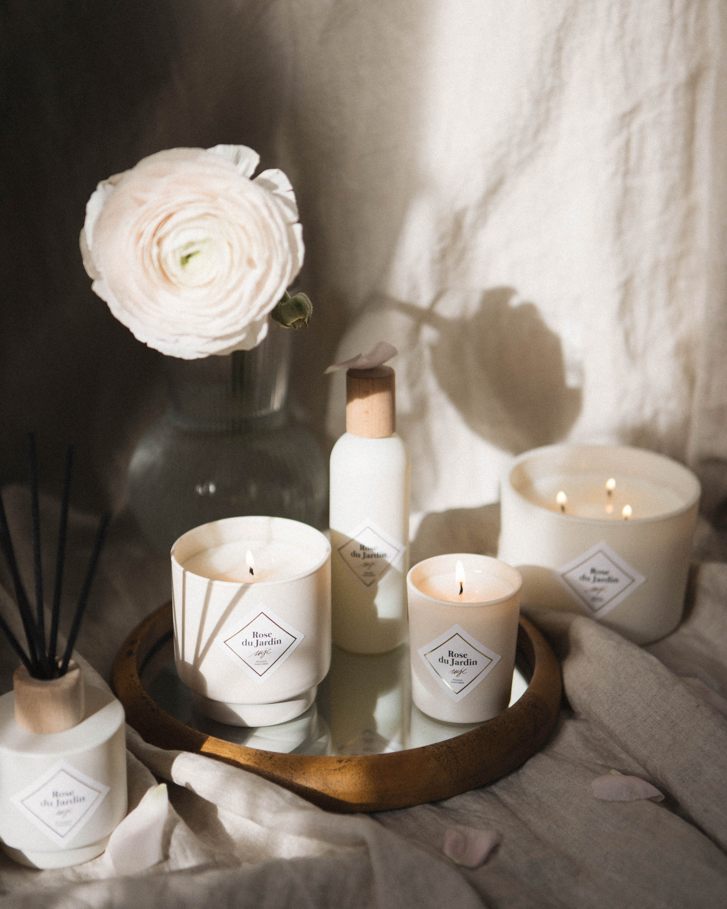 Geurstokjes Rose du Jardin