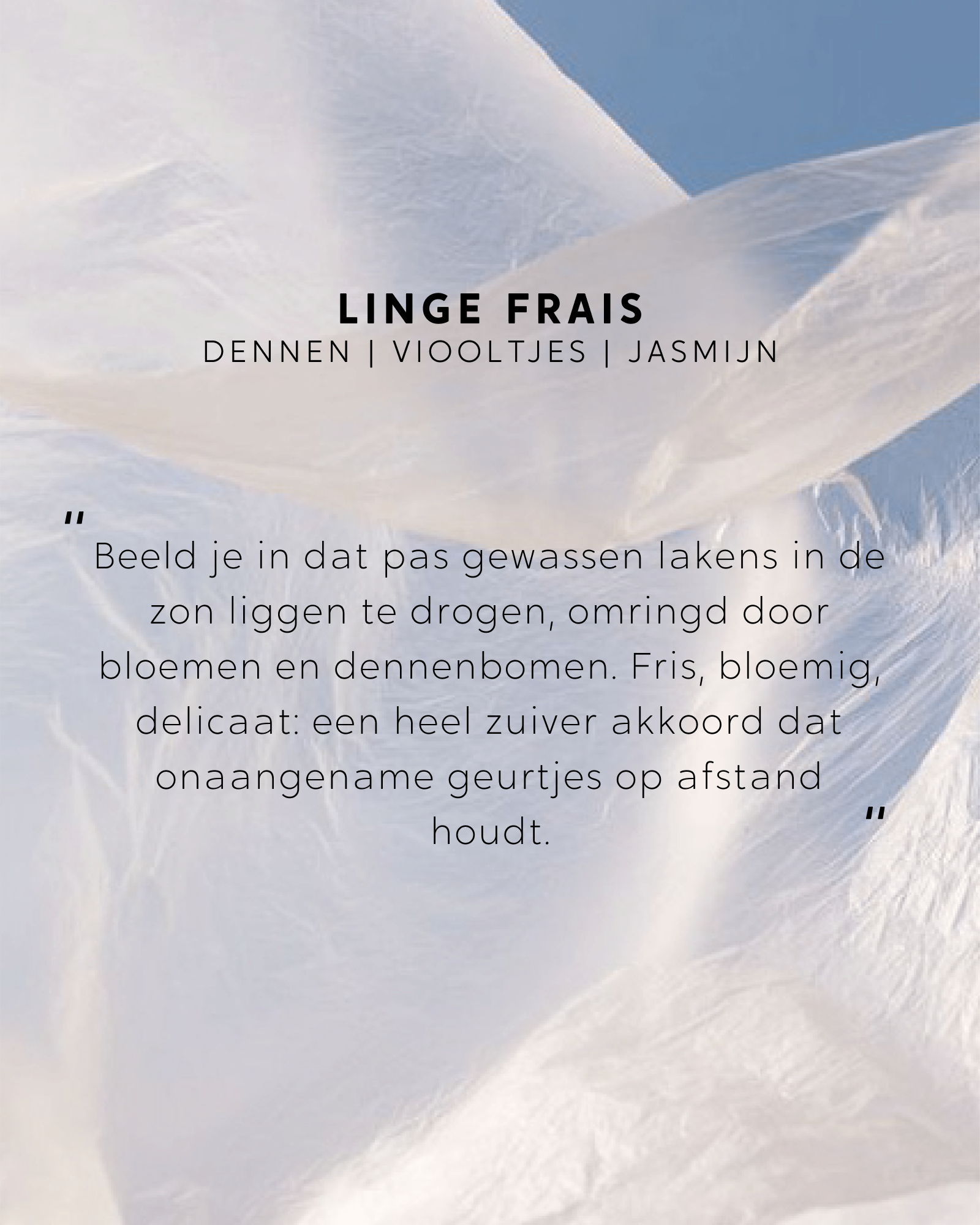 Geurkaars met sieraad Linge Frais